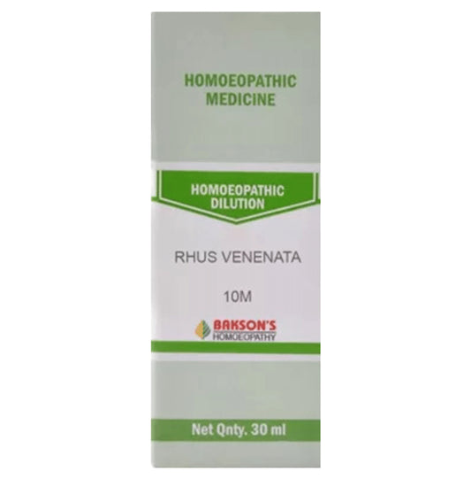Bakson's Homeopathy Rhus Venenata Dilution 10M - Classic Derma