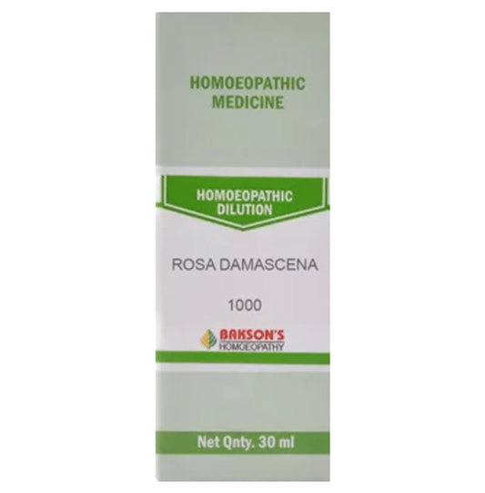 Bakson's Homeopathy Rosa Damascena Dilution 1000 CH - Classic Derma