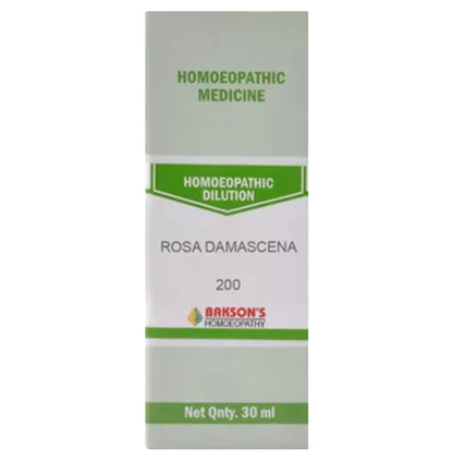 Bakson's Homeopathy Rosa Damascena Dilution 200 - Classic Derma