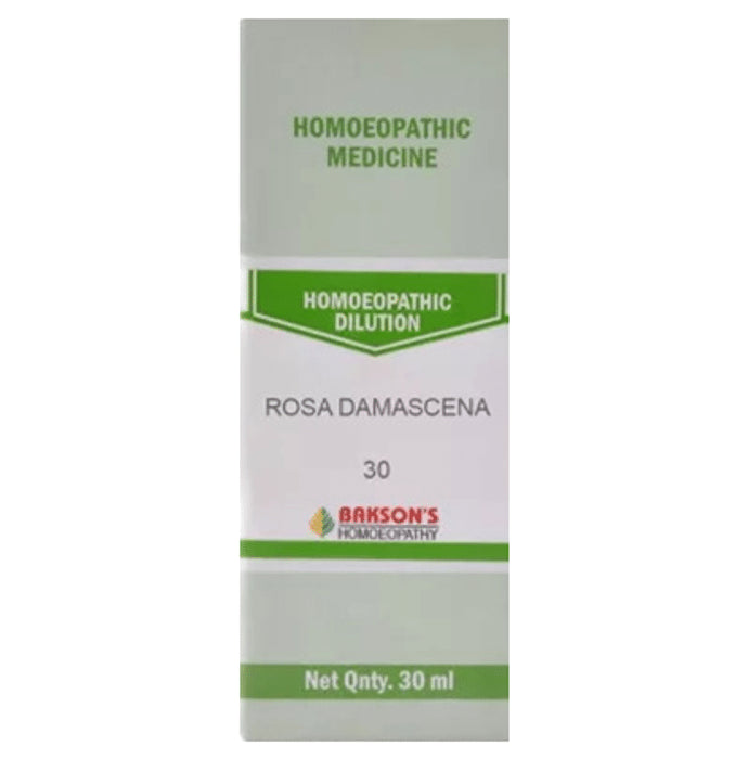 Bakson's Homeopathy Rosa Damascena Dilution 30 - Classic Derma