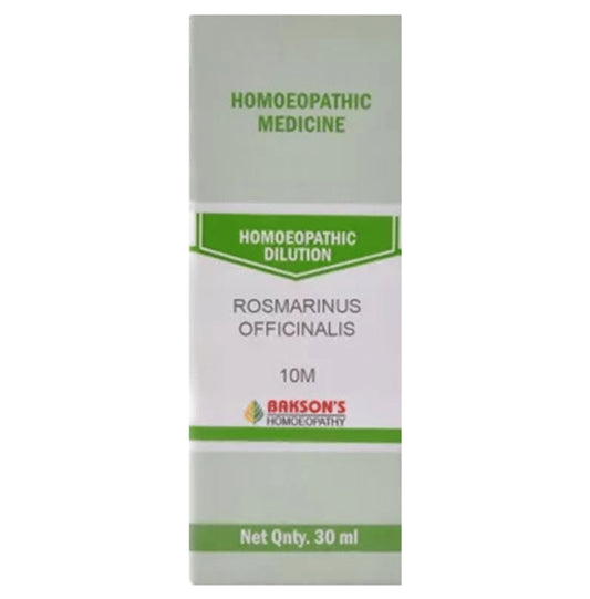 Bakson's Homeopathy Rosmarinus Officinalis Dilution 10M - Classic Derma
