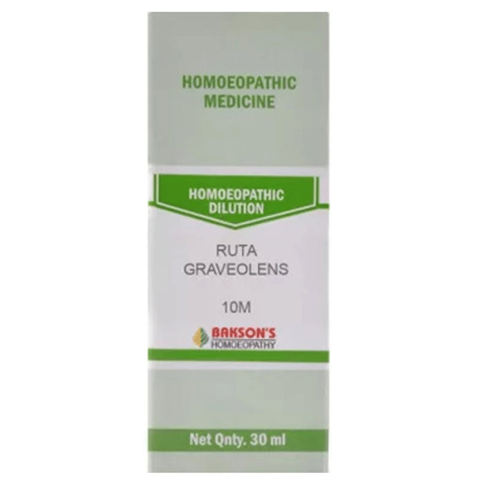 Bakson's Homeopathy Ruta Graveolens Dilution 10M - Classic Derma