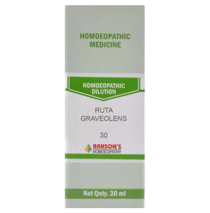 Bakson's Homeopathy Ruta Graveolens Dilution 30 - Classic Derma