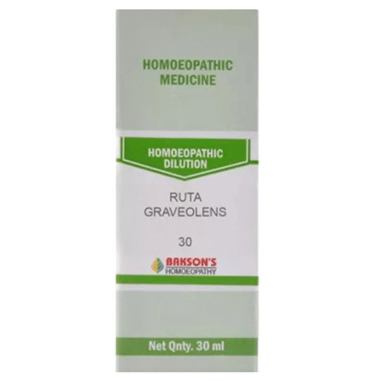 Bakson's Homeopathy Ruta Graveolens Dilution 30 - Classic Derma