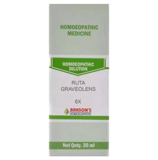 Bakson's Homeopathy Ruta Graveolens Dilution 6X - Classic Derma