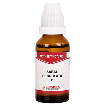 Bakson's Homeopathy Sabal Serrulata Mother Tincture Q