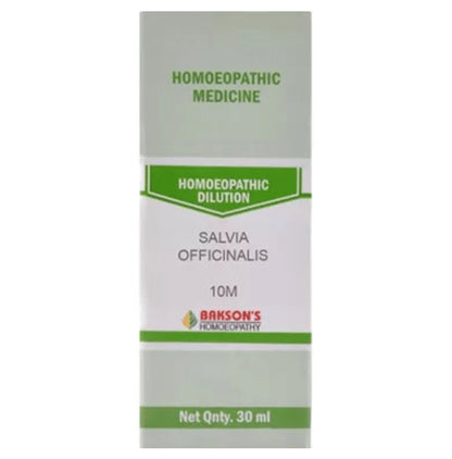 Bakson's Homeopathy Salvia Officinalis Dilution 10M - Classic Derma