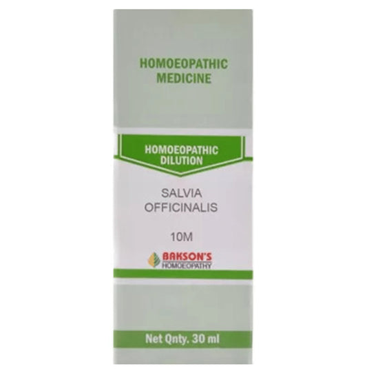 Bakson's Homeopathy Salvia Officinalis Dilution 10M - Classic Derma