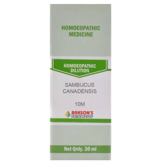 Bakson's Homeopathy Sambucus Canadensis Dilution 10M - Classic Derma
