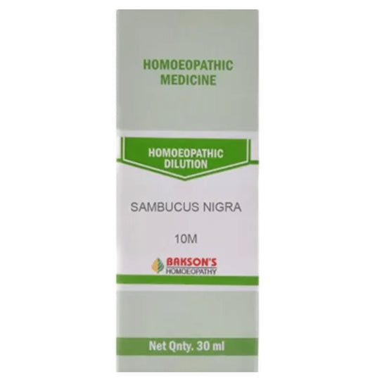 Bakson's Homeopathy Sambucus Nigra Dilution 10M - Classic Derma