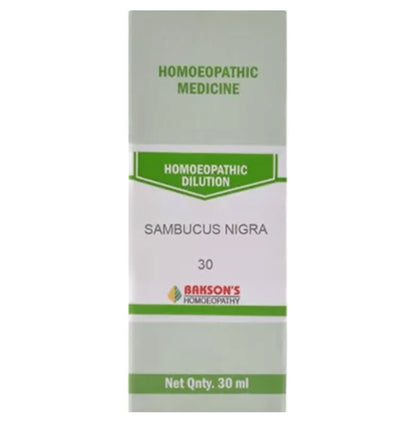 Bakson's Homeopathy Sambucus Nigra Dilution 30 - Classic Derma