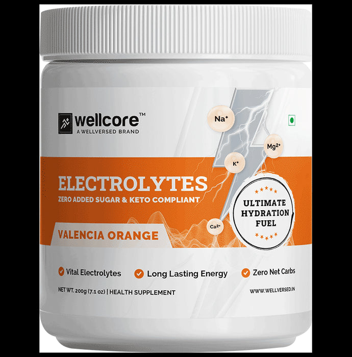 Wellcore Electrolytes Powder Orange - Classic Derma