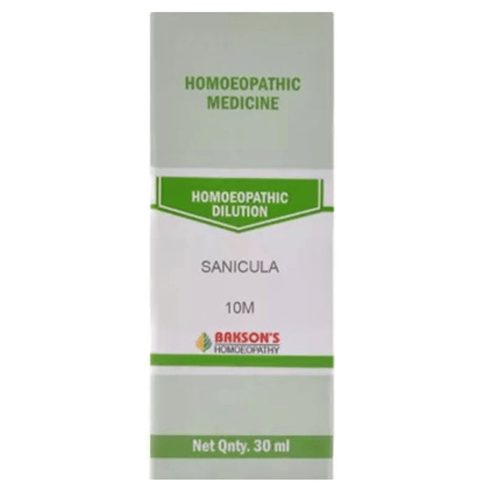 Bakson's Homeopathy Sanicula Dilution 10M - Classic Derma