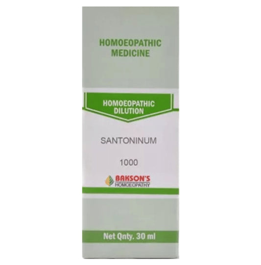 Bakson's Homeopathy Santoninum Dilution 1000 CH - Classic Derma