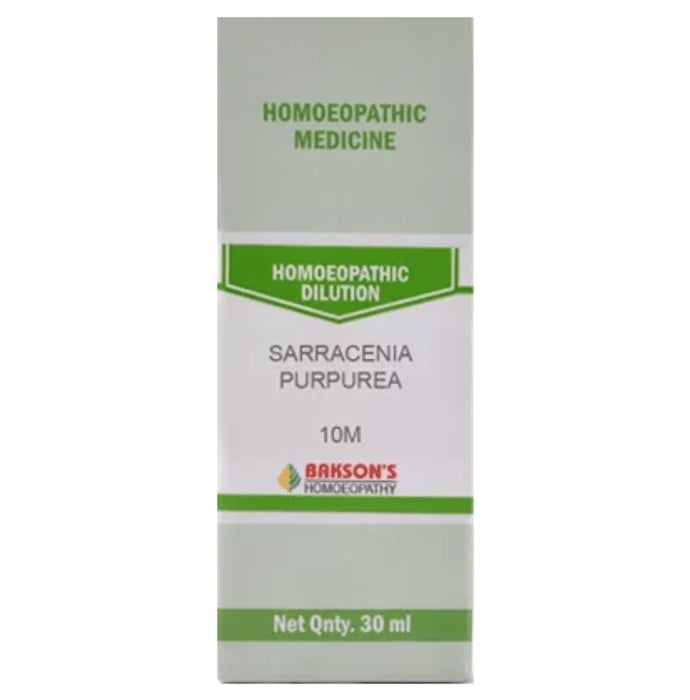 Bakson's Homeopathy Sarracenia Purpurea Dilution 10M - Classic Derma