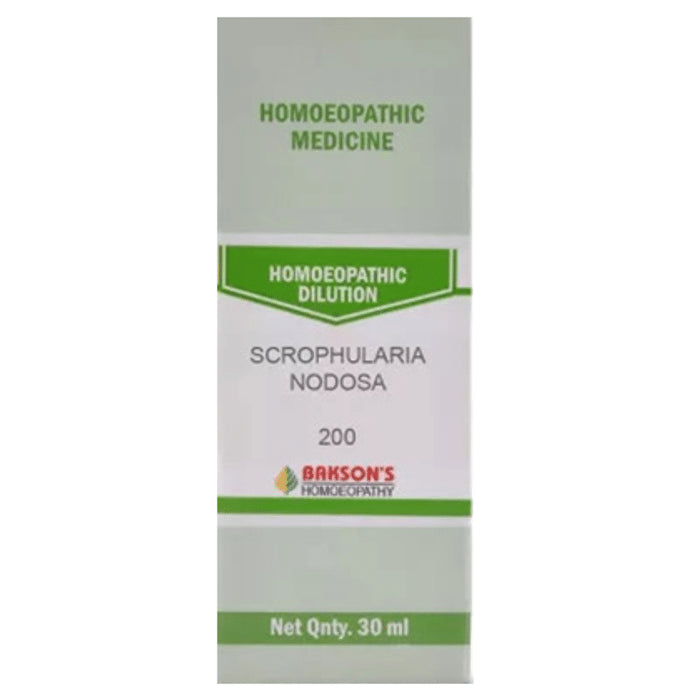 Bakson's Homeopathy Scrophularia Nodosa Dilution 200 - Classic Derma