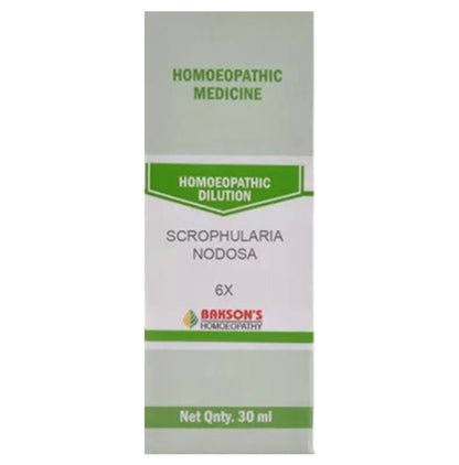Bakson's Homeopathy Scrophularia Nodosa Dilution 6X - Classic Derma
