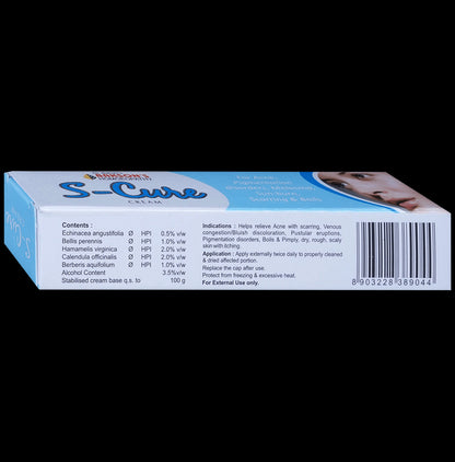 Bakson's Homeopathy S-Cure Cream
