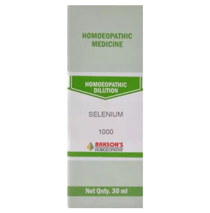 Bakson's Homeopathy Selenium Dilution 1000 CH - Classic Derma