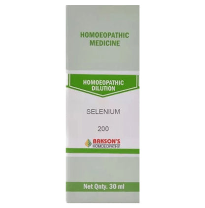 Bakson's Homeopathy Selenium Dilution 200 - Classic Derma