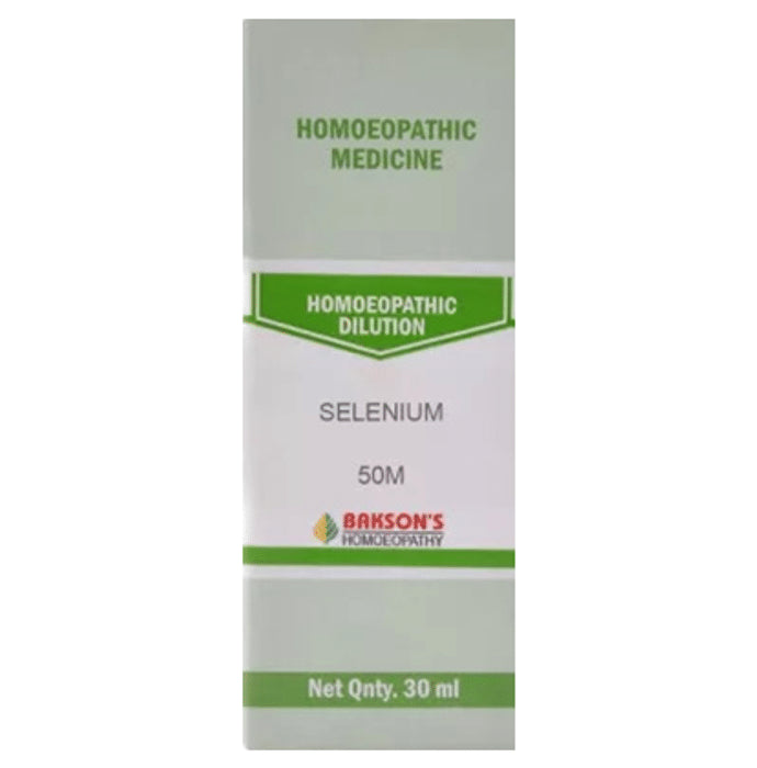 Bakson's Homeopathy Selenium Dilution 50M - Classic Derma