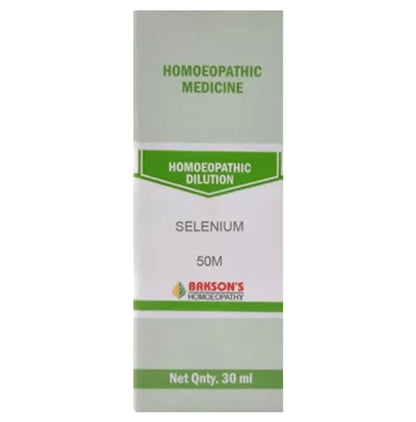 Bakson's Homeopathy Selenium Dilution 50M - Classic Derma