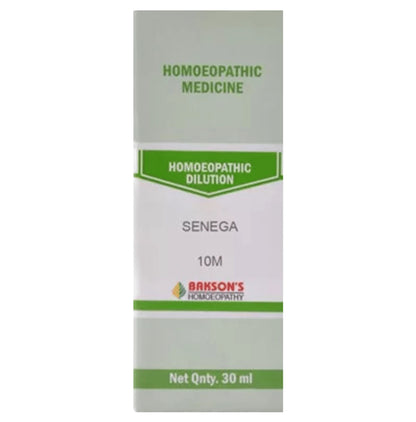 Bakson's Homeopathy Senega Dilution 10M - Classic Derma