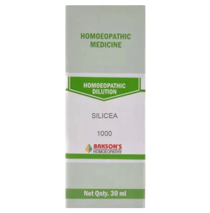 Bakson's Homeopathy Silicea Dilution 1000 CH - Classic Derma