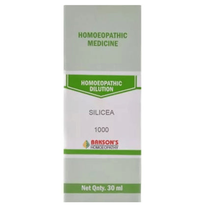 Bakson's Homeopathy Silicea Dilution 1000 CH - Classic Derma