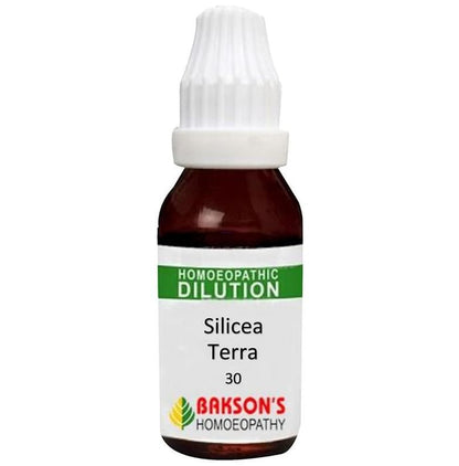 Bakson's Homeopathy Silicea Terra Dilution 30 CH - Classic Derma