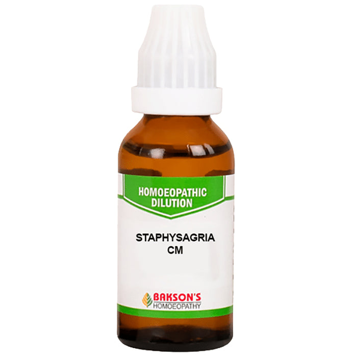 Bakson's Homeopathy Staphysagria Dilution CM