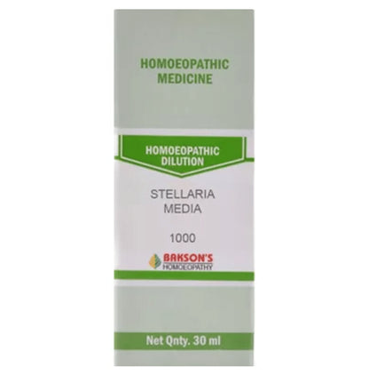 Bakson's Homeopathy Stellaria Media Dilution 1000 CH - Classic Derma