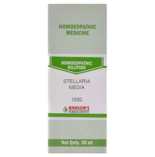Bakson's Homeopathy Stellaria Media Dilution 1000 CH - Classic Derma