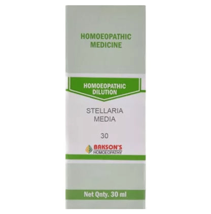 Bakson's Homeopathy Stellaria Media Dilution 30 - Classic Derma