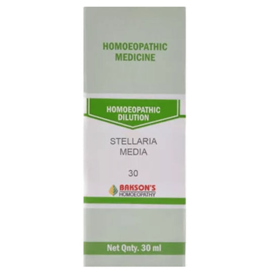 Bakson's Homeopathy Stellaria Media Dilution 30 - Classic Derma