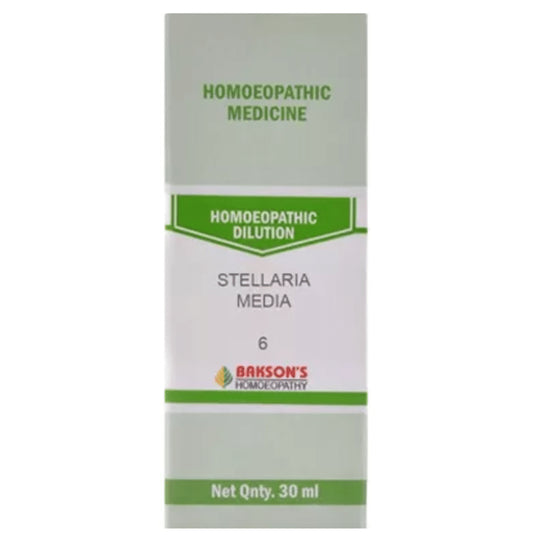 Bakson's Homeopathy Stellaria Media Dilution 6 CH - Classic Derma