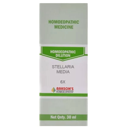 Bakson's Homeopathy Stellaria Media Dilution 6X - Classic Derma
