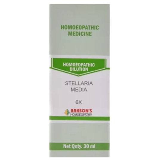 Bakson's Homeopathy Stellaria Media Dilution 6X - Classic Derma