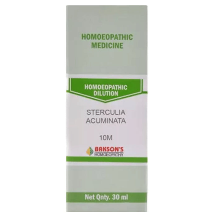 Bakson's Homeopathy Sterculia Acuminata Dilution 10M - Classic Derma