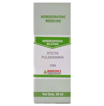 Bakson's Homeopathy Sticta Pulmonaria Dilution 10M - Classic Derma