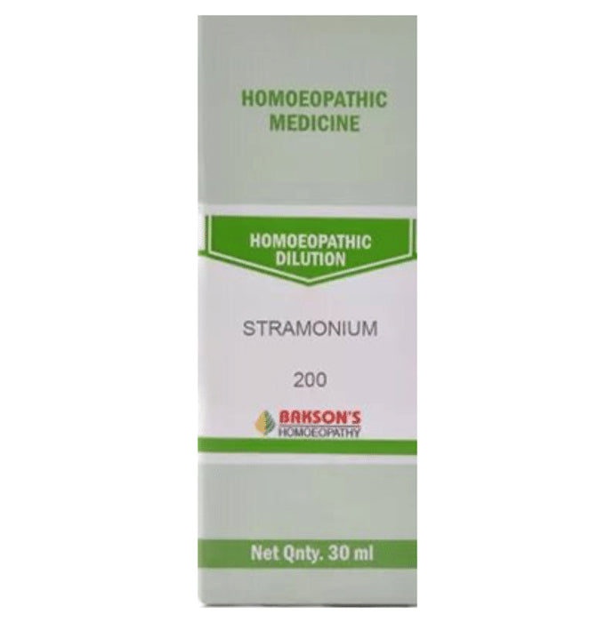 Bakson's Homeopathy Stramonium Dilution 200 - Classic Derma