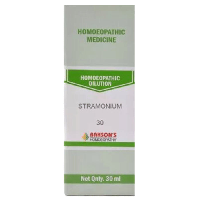 Bakson's Homeopathy Stramonium Dilution 30 - Classic Derma