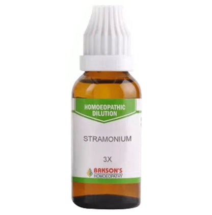 Bakson's Homeopathy Stramonium Dilution 3X
