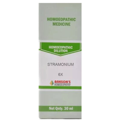 Bakson's Homeopathy Stramonium Dilution 6X - Classic Derma