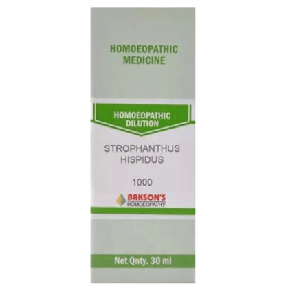 Bakson's Homeopathy Strophanthus Hispidus Dilution 1M - Classic Derma