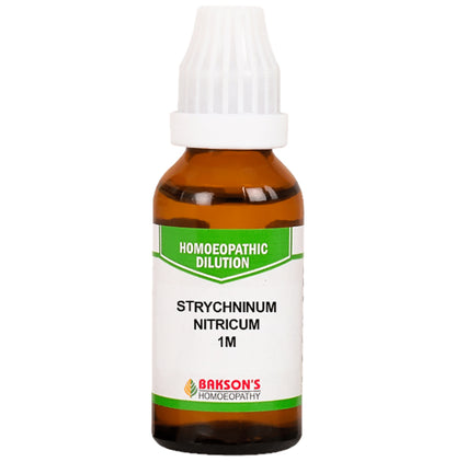 Bakson's Homeopathy Strychninum Nitricum Dilution 1M