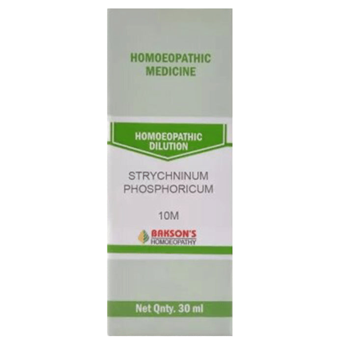 Bakson's Homeopathy Strychninum Phosphroicum Dilution - Classic Derma