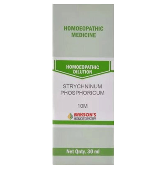 Bakson's Homeopathy Strychninum Phosphroicum Dilution - Classic Derma