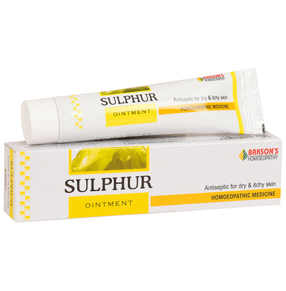 Bakson's Homeopathy Sulphur Ointment - Classic Derma