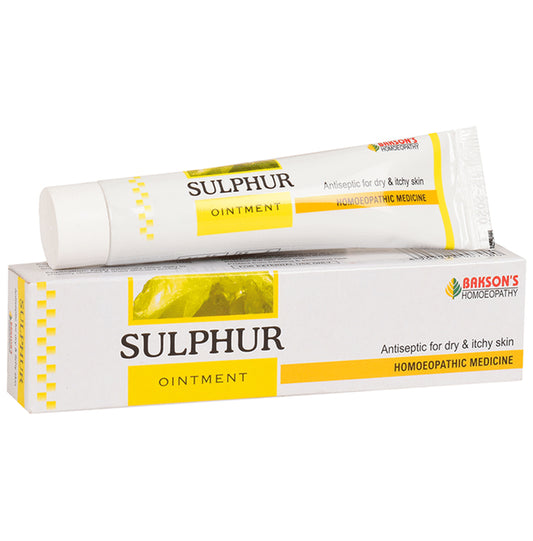 Bakson's Homeopathy Sulphur Ointment - Classic Derma